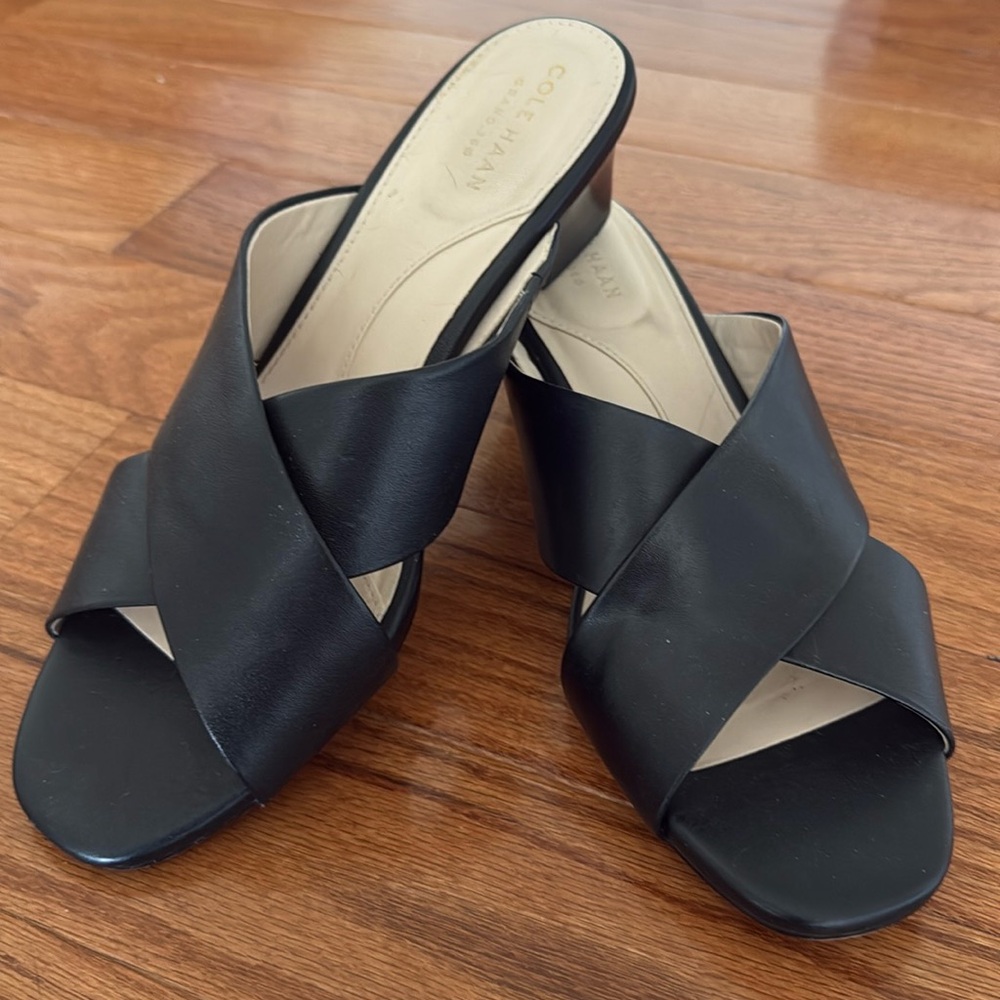 Cole Haan 8.5 Black Sandals